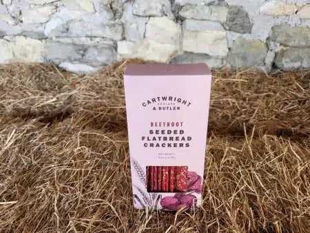 Cartwright & Butler Beetroot Seeded Flatbread Crackers