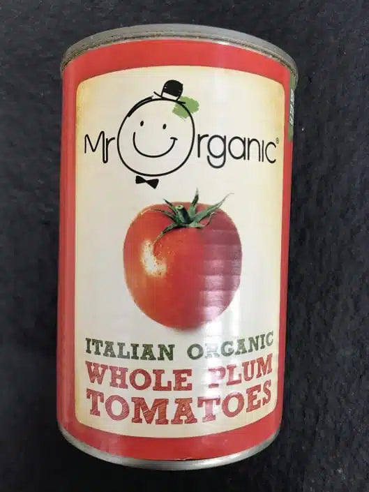 Mr Organic Whole Plum Tomatoes