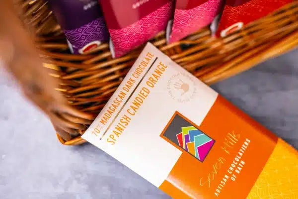 Seven Hills 70% Candied Orange Chocolate