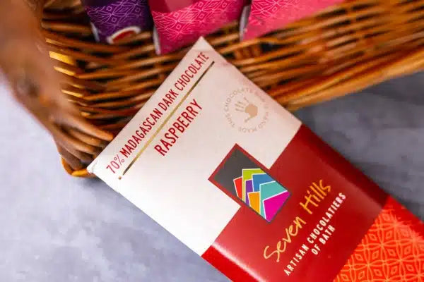 Seven Hills 70% Raspberry Chocolate