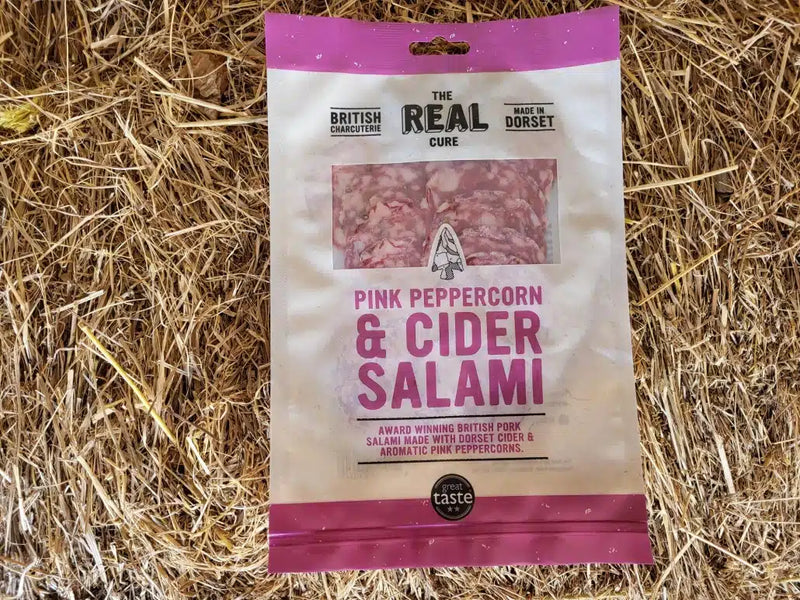 The Real Cure Pink Peppercorn & Cider Salami