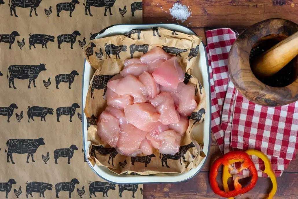 Diced Chicken Breast