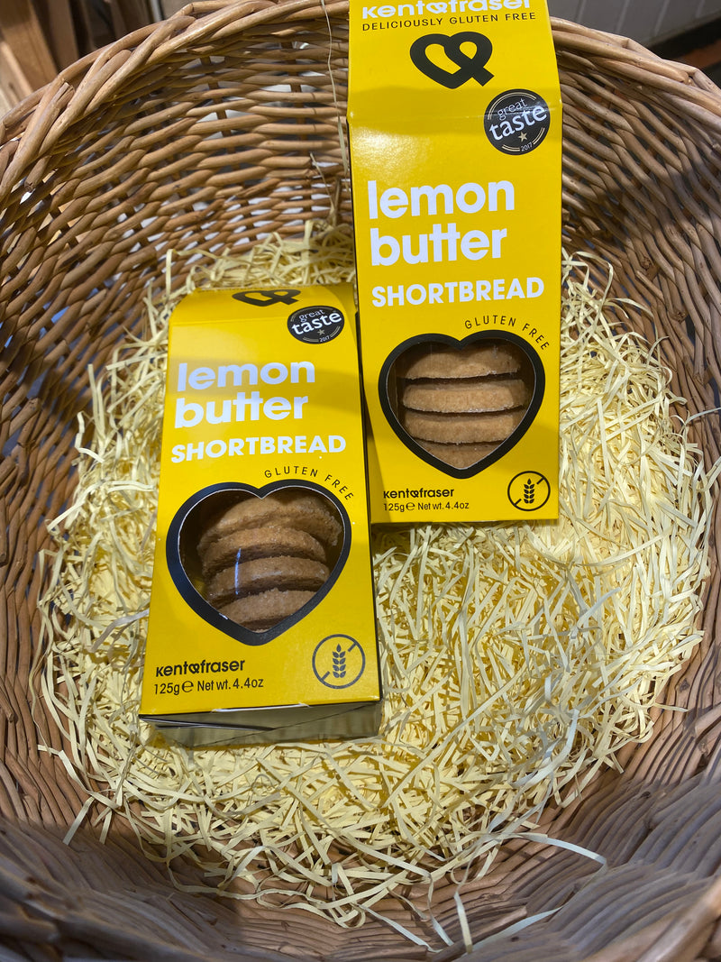 Kent & Fraser Lemon Butter Shortbread Biscuits 125g