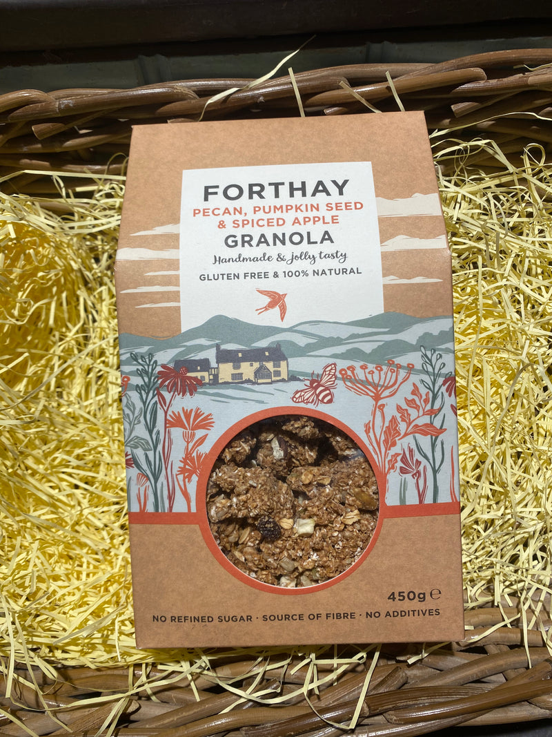 Forthay pecan,pumpkin seed & spiced apple muesli