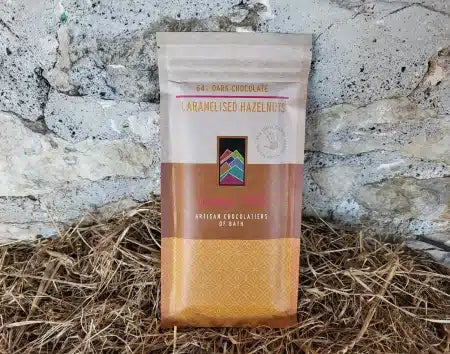 Seven Hills 64% Dark Chocolate Caramelised Hazelnuts